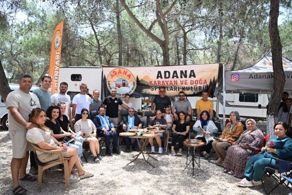 Sarıçam’da karavan parkı hizmete açıldı