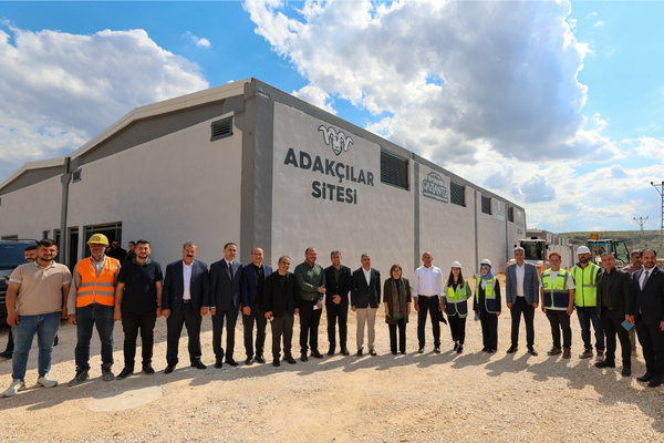 Gaziantep’te Adakçılar Sitesi projesinde sona gelindi