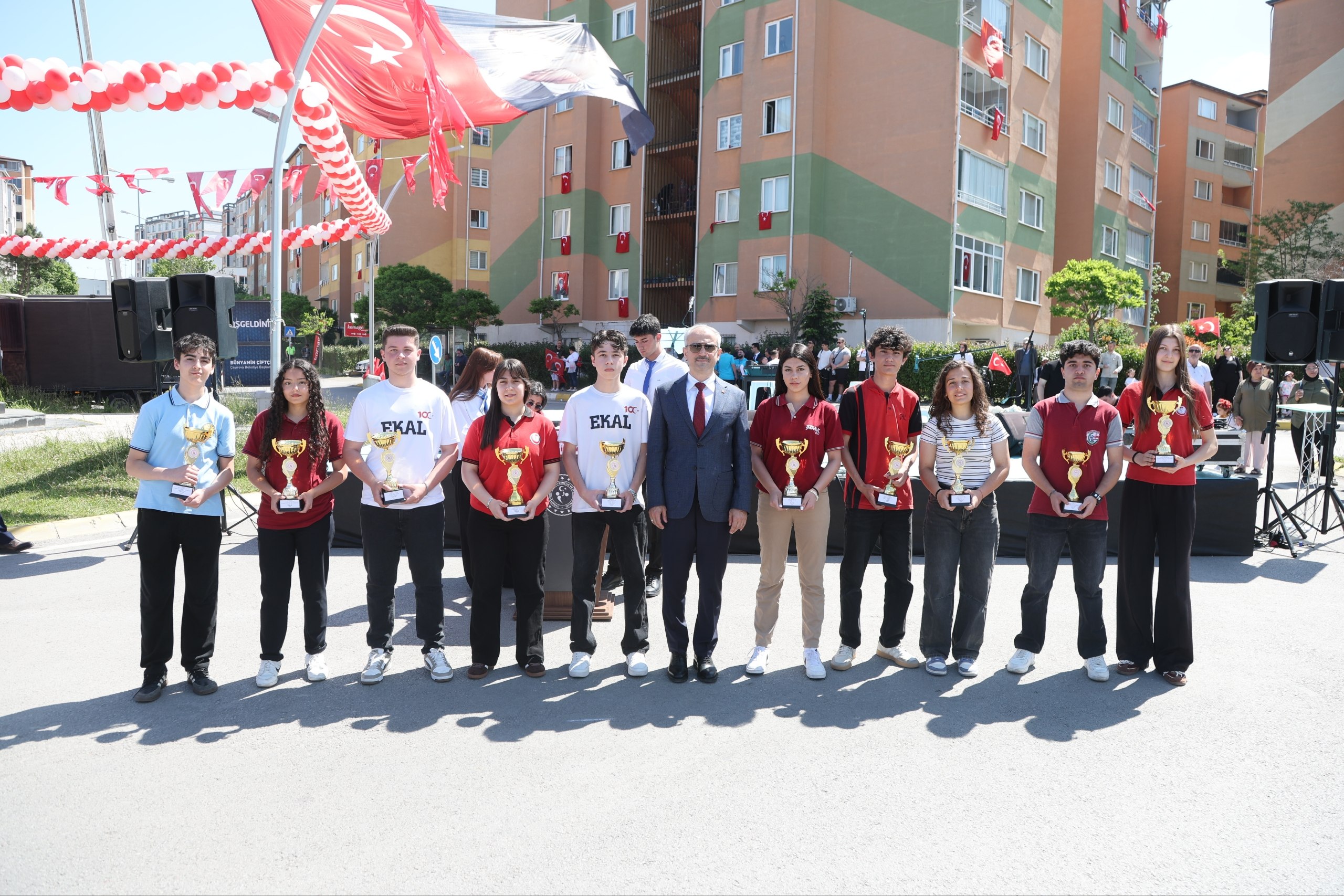 Çayırova’da 19 Mayıs kutlamaları düzenlendi