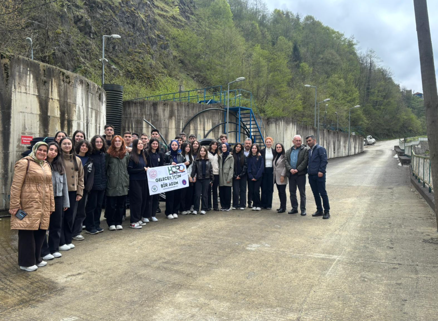 Trabzon’da öğrencilere atık su arıtma eğitimi verildi
