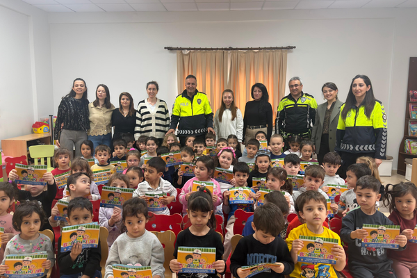 Es Çocuk Evi’nde trafik bilinci eğitimi verildi