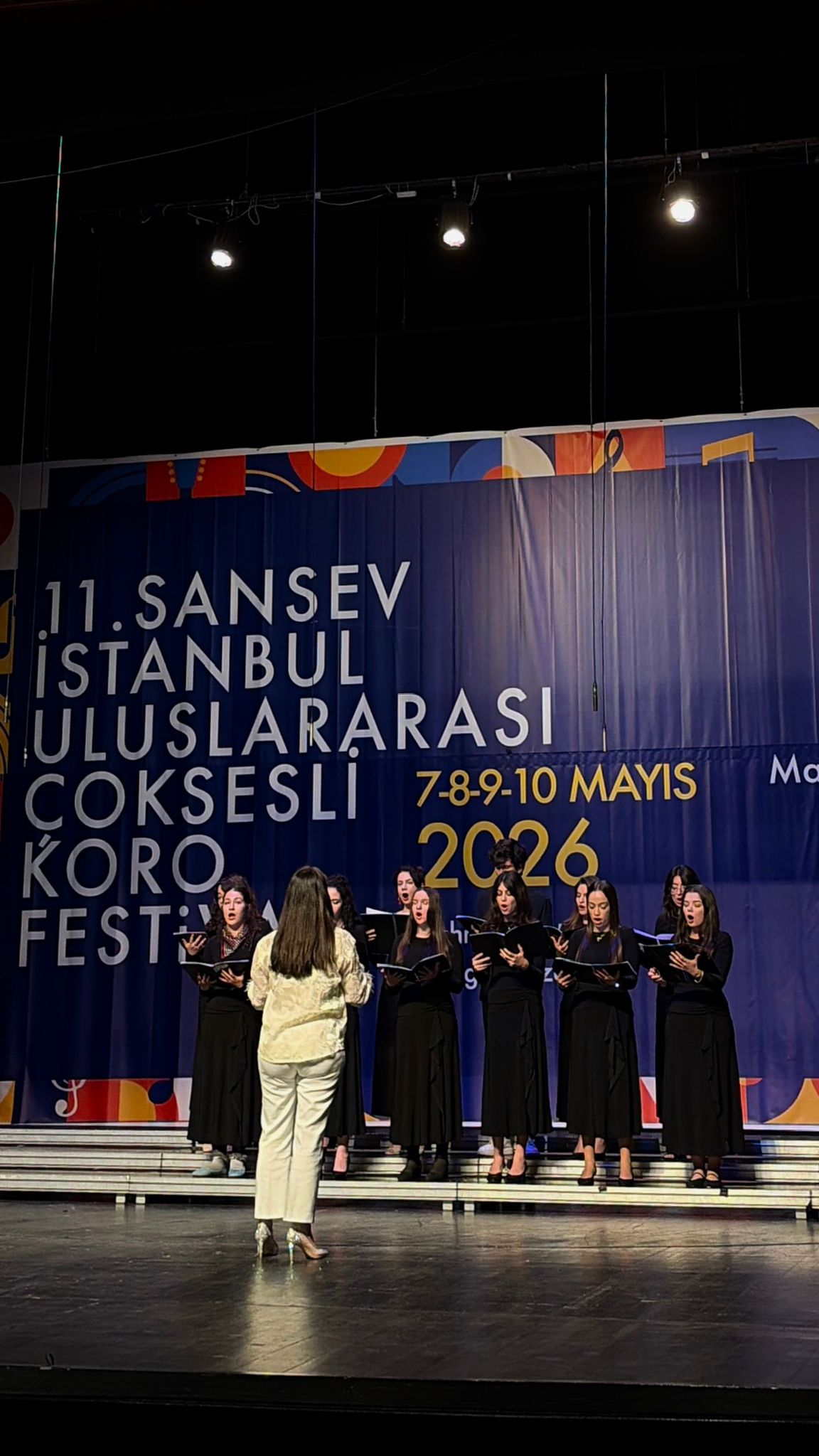 Maltepe Gençlik Korosu SANSEV Festivalinde sahne aldı