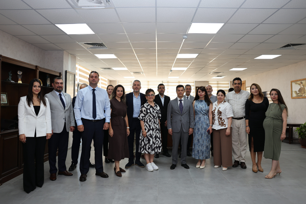 Belediye personeli bayramlaşma programında bir araya geldi