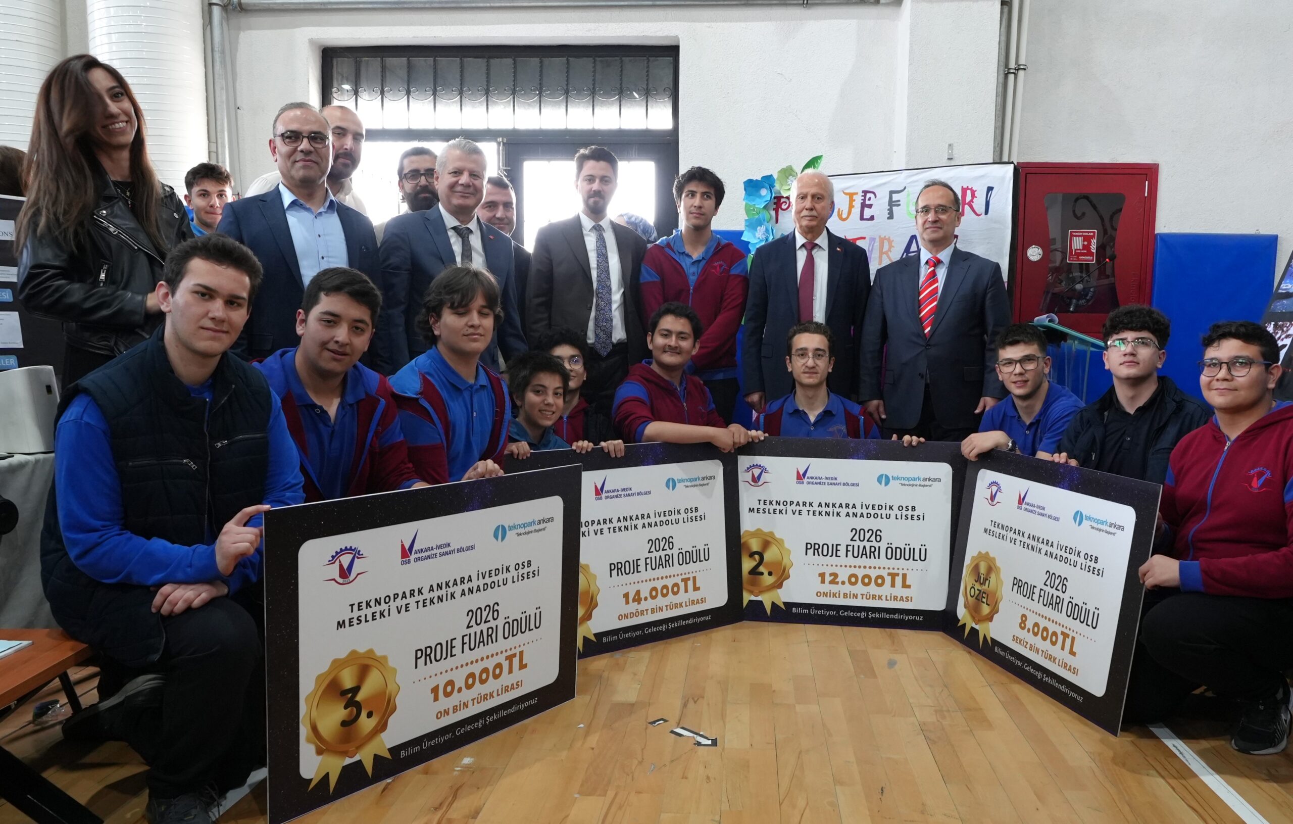 Teknopark Ankara İvedik OSB MTAL’de Ödüllü Proje Fuarı Düzenlendi