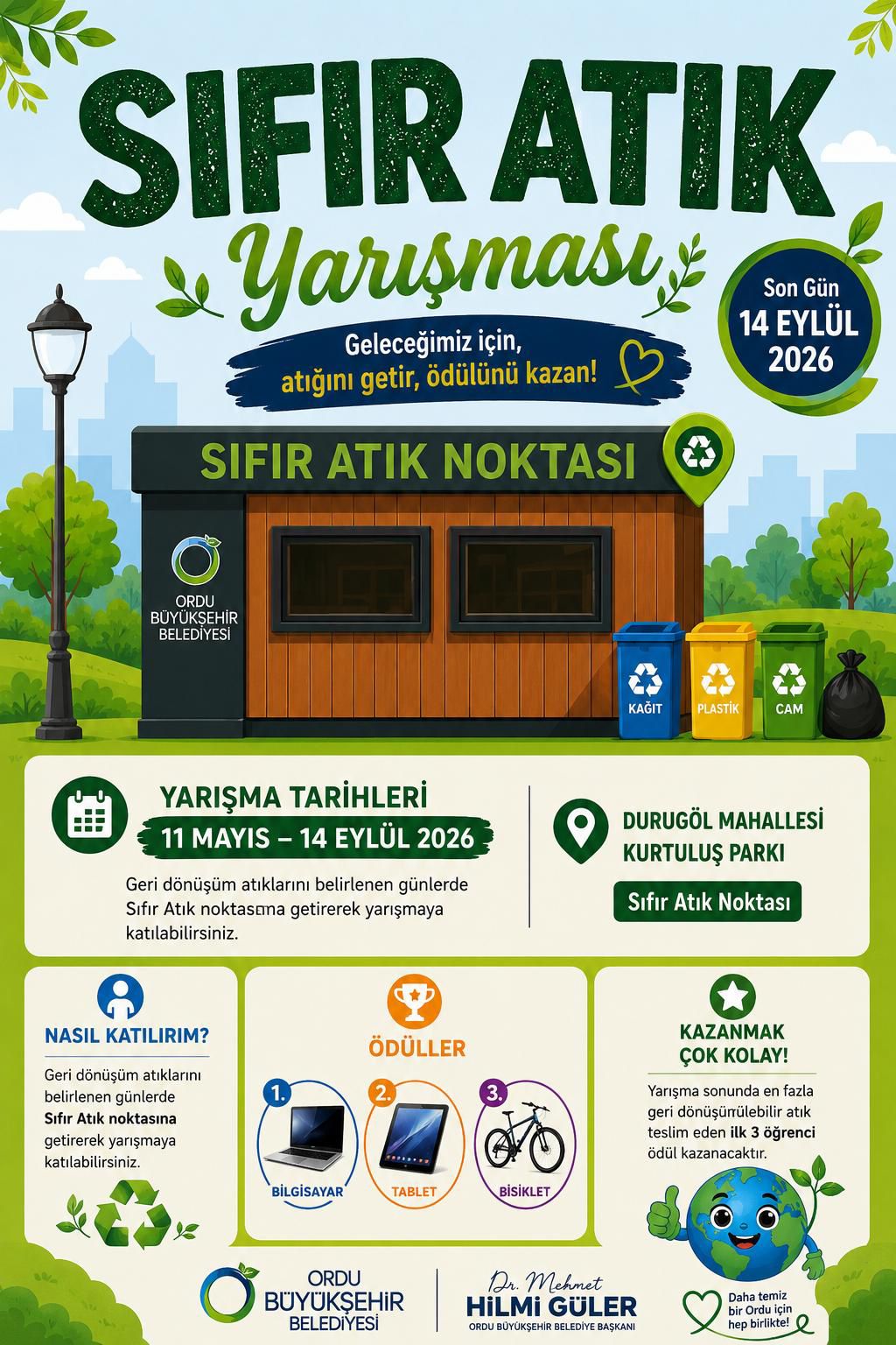 Ordu’da Sıfır Atık Yarışması başladı