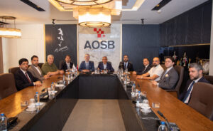 AOSB YÖNETİMİ UKRAYNA HEYETİNİ AĞIRLADI