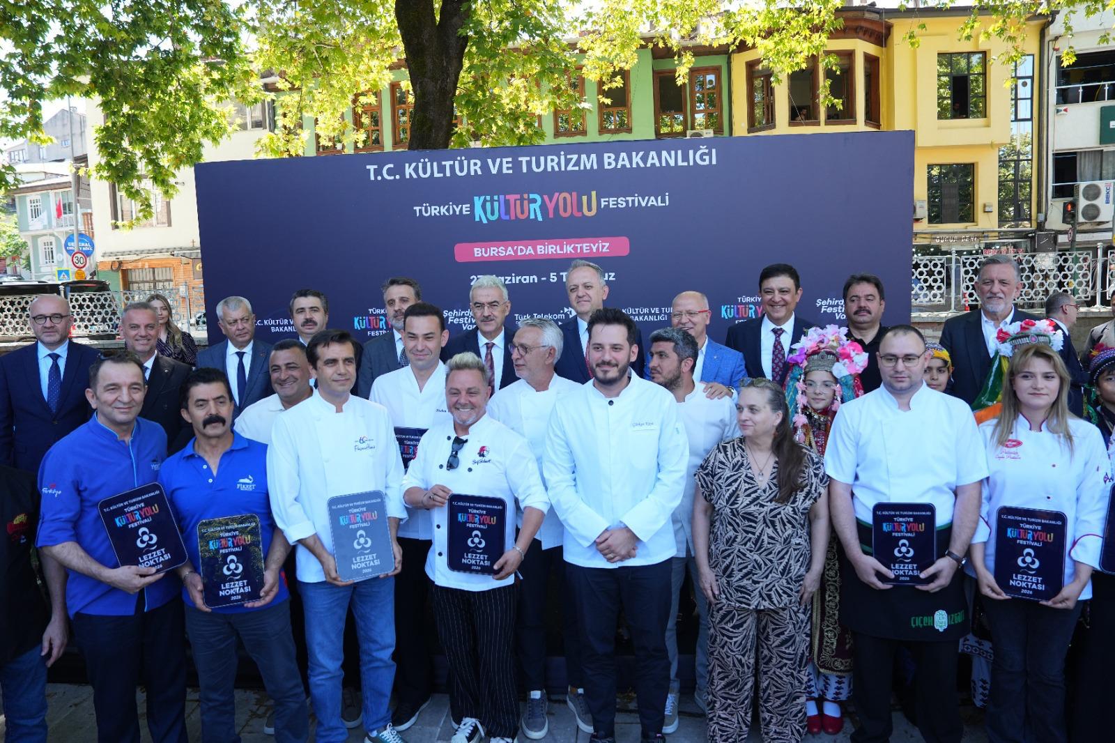 Bursa’nın dokuz günlük kültür, sanat ve gastronomi maratonu başladı