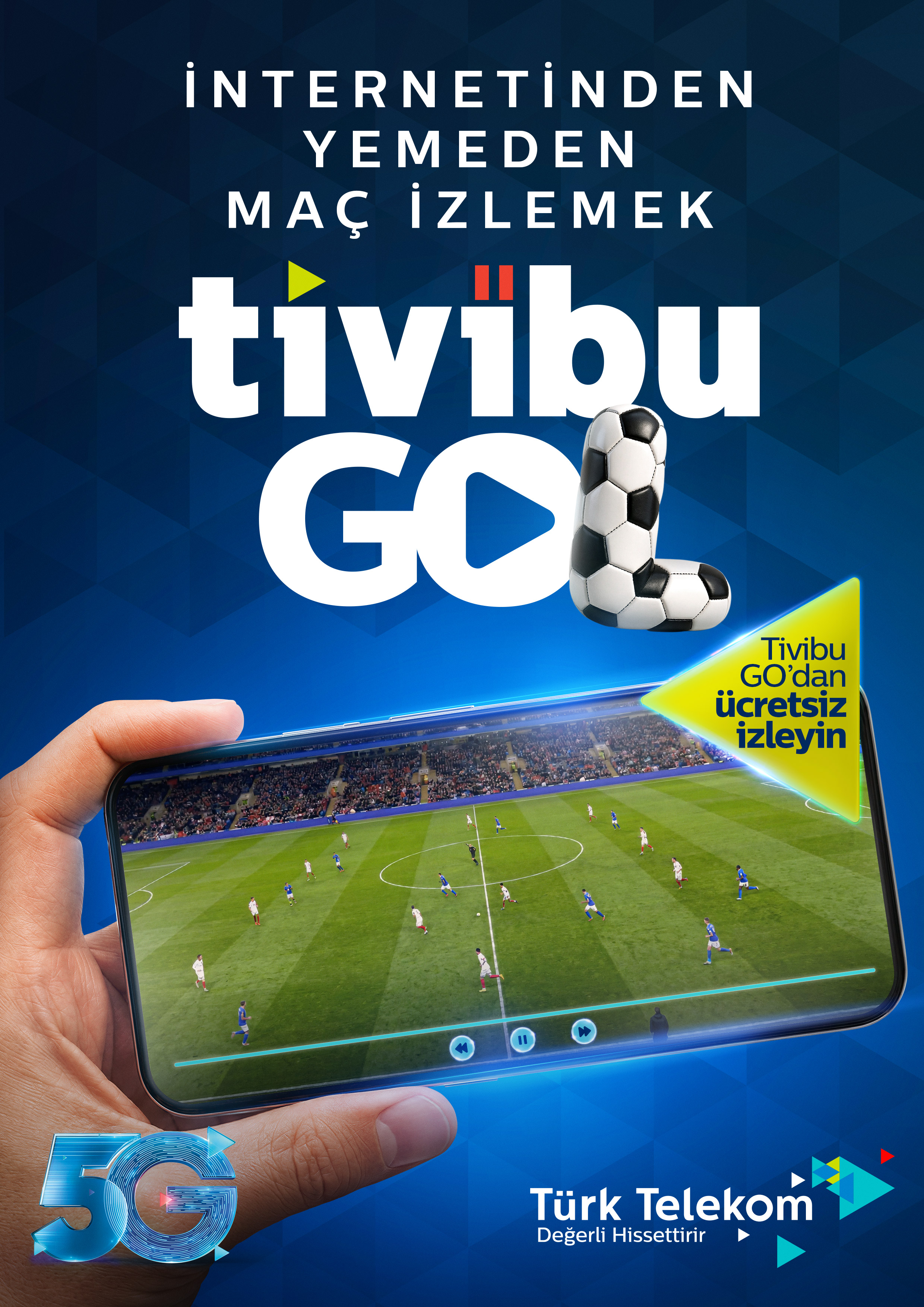 Dünya Kupası heyecanı Tivibu GO ile sizinle
