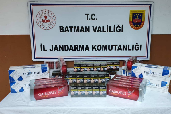 Batman’da kaçakçılık operasyonlarında 20 kişi hakkında işlem başlatıldı