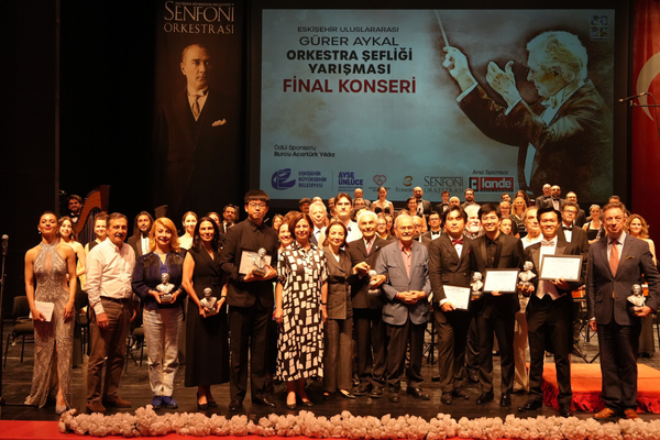 Eskişehir’de Uluslararası Orkestra Şefliği Yarışması sona erdi