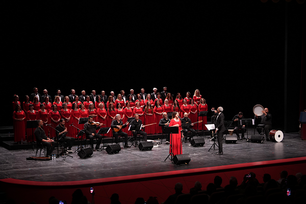 Türk Halk Müziği Korosu Eskişehir’de konser verdi
