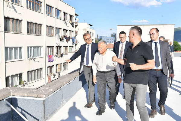 Başkan Büyükkılıç, Tarihi Kayseri Mahallesi 3’üncü etap çalışmalarını inceledi