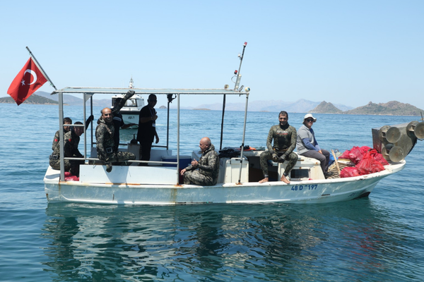 Deniz Dibi Temizliği etkinliği Turgutreis’te gerçekleştirildi