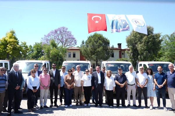 Milas Belediyesi araç filosuna 7 yeni araç eklendi