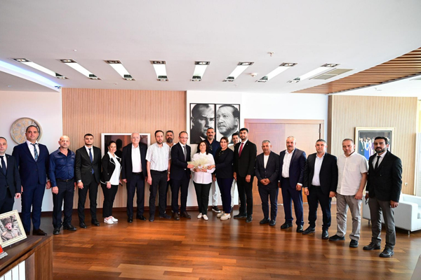 AK Parti Heyeti Başkan Çerçioğlu’nu ziyaret etti