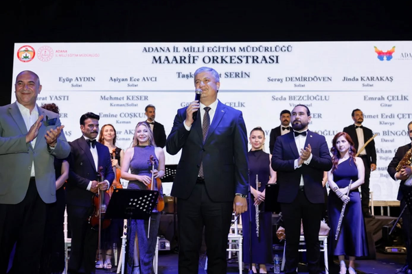 Vali Yavuz, Maarif Orkestrası konserine katıldı