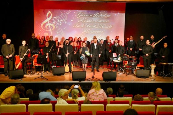 Giresun Belediyesi Konservatuvarı’ndan Türk Halk Müziği konseri