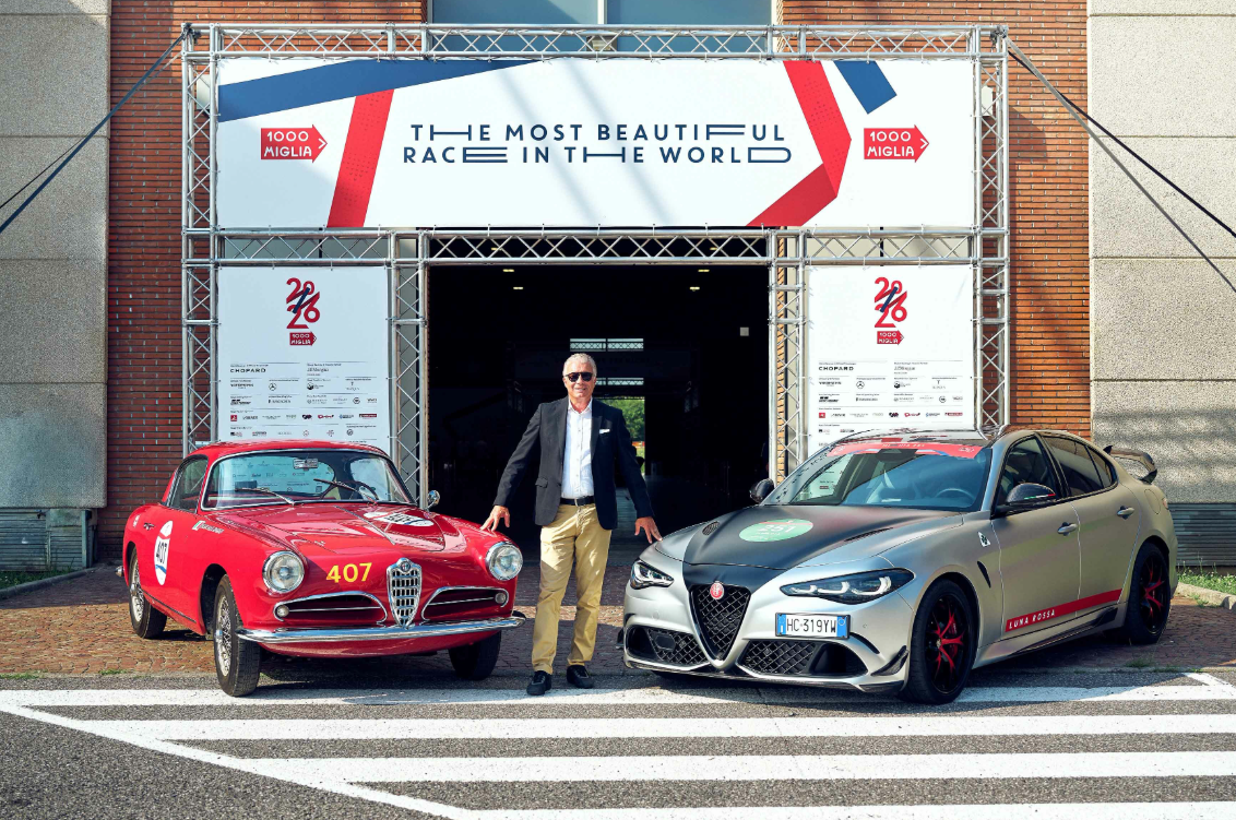 Alfa Romeo 50 klasik modeliyle 44. 1000 Miglia’da start aldı