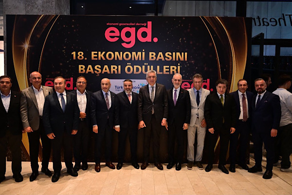 EGD 18. Ekonomi Basını Başarı Ödülleri sahiplerine takdim edildi