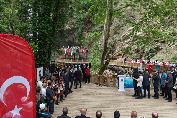Karaçay Saklı Şelalesi’nde Çevre Haftası etkinliği düzenlendi