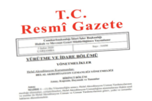 Milletlerarası andlaşma Resmi Gazete’de yayımlandı