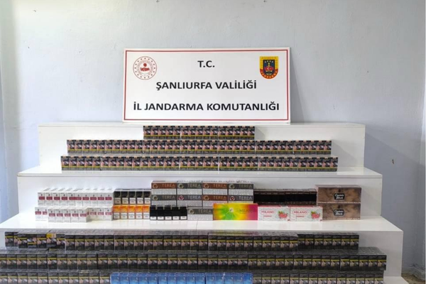 Şanlıurfa’da kaçakçılık operasyonu