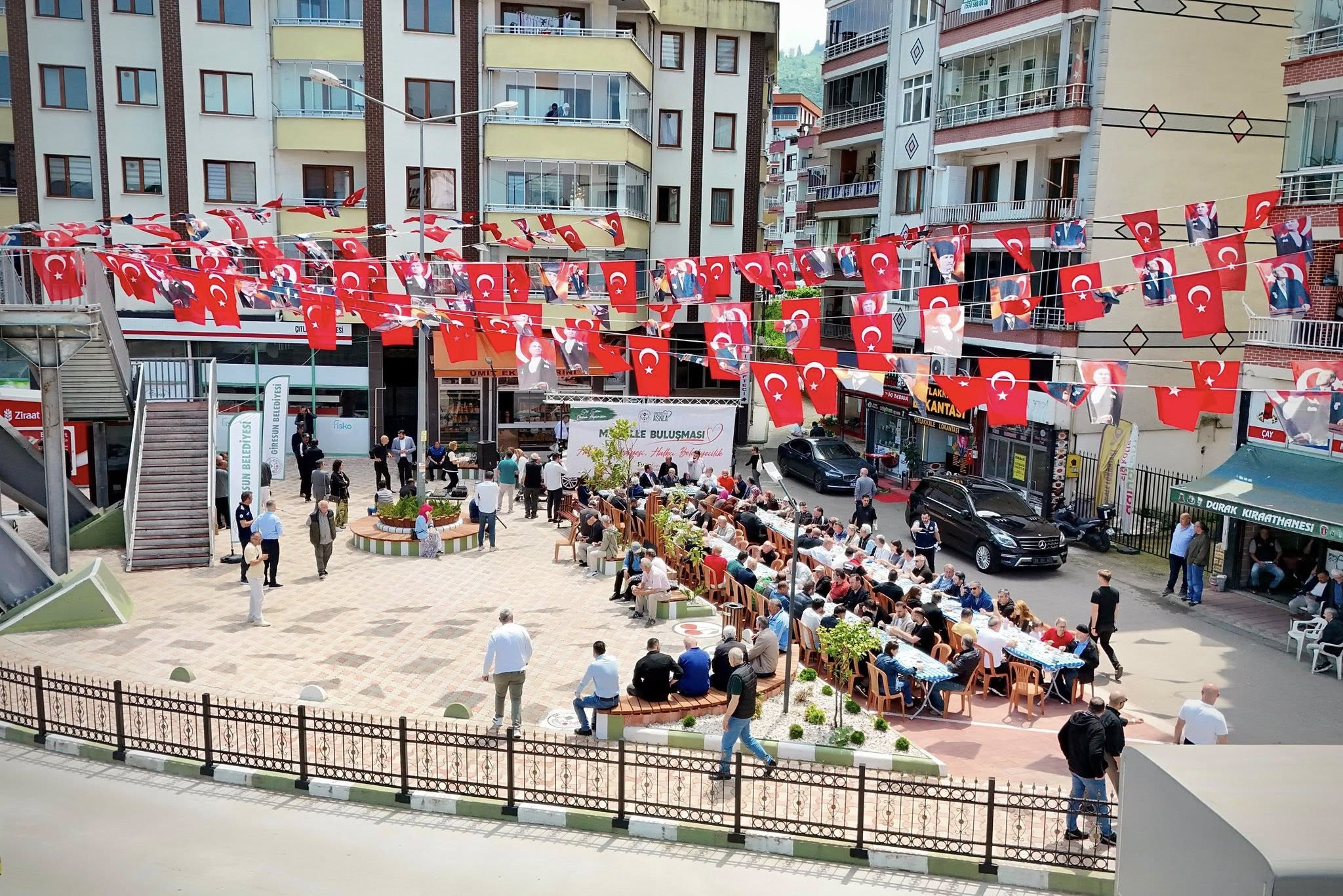 Giresun’da Hasan Yücel Karaibrahim Meydanı açıldı