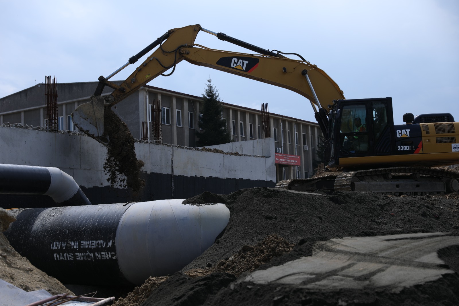 Samsun’da içme suyu arıtma tesisi inşaatı yüzde 47 seviyesine ulaştı