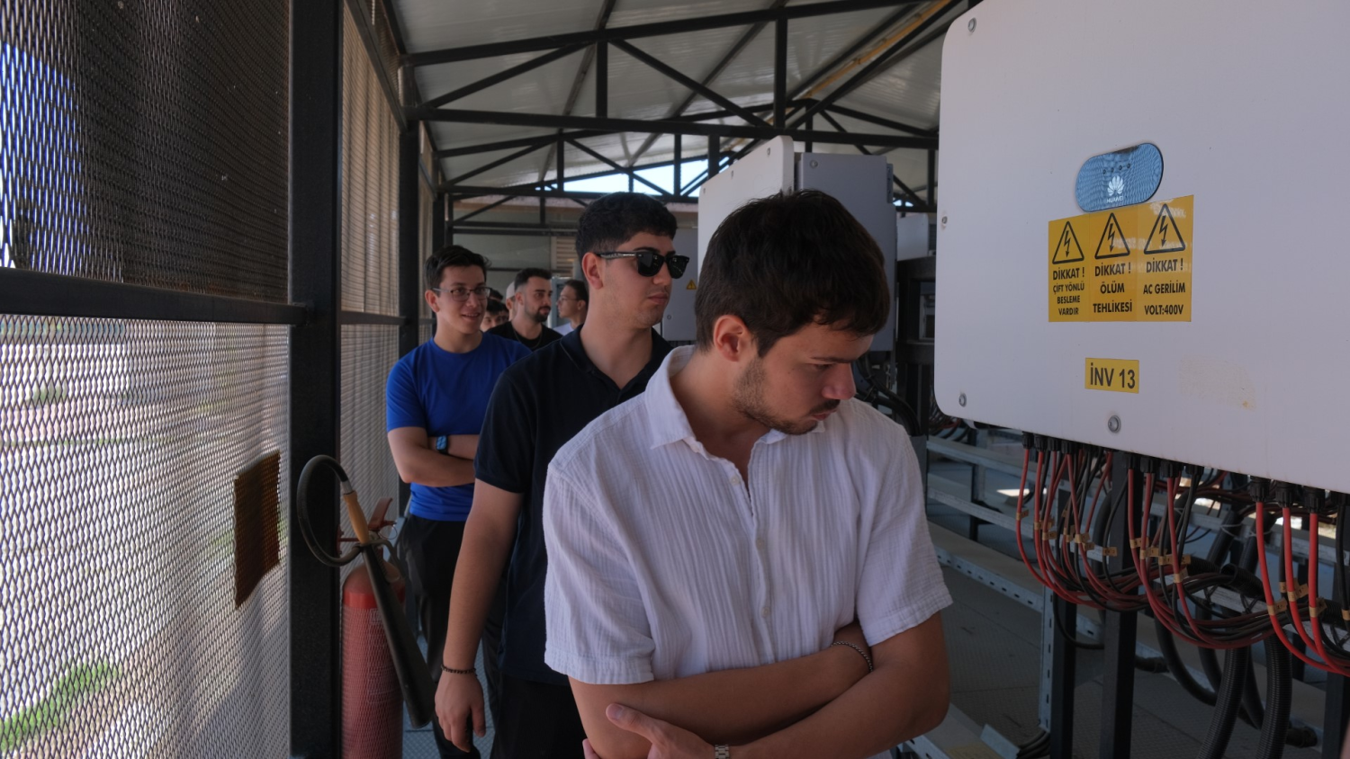 İnegöl’de öğrenciler GES projesini inceledi