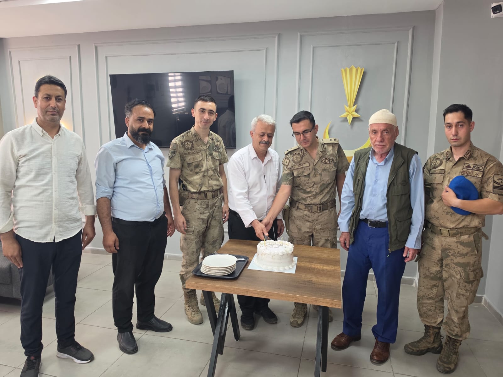 Sason’da Jandarma Teşkilatı’nın 187’nci kuruluş yıl dönümünü kutlandı