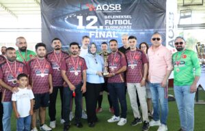 AOSB FUTBOL TURNUVASI'NDA ŞAMPİYON OMNIA NİŞASTA