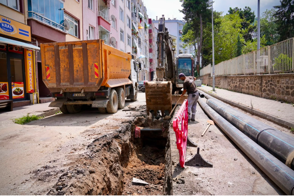 Giresun’da eski asbest içme suyu boruları değiştiriliyor