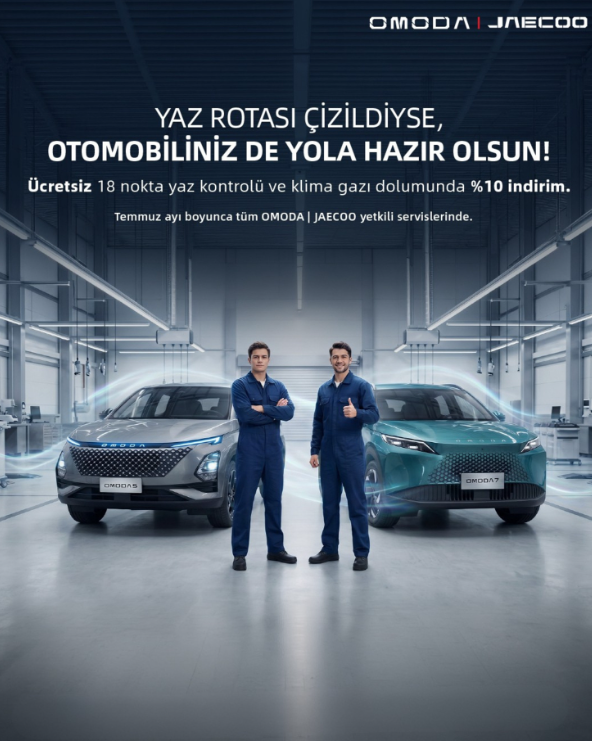 OMODA JAECOO’da yaz yolculuklarına güven katan kampanya