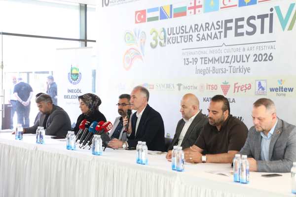 İnegöl’de 39. Uluslararası Kültür Sanat Festivali başlıyor