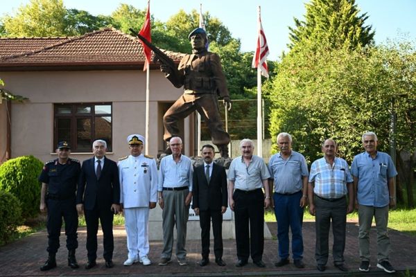 Vali Aktaş, Kıbrıs gazilerini ziyaret etti