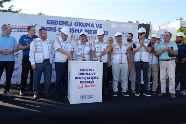 Erdemli’de Okuma ve Ders Çalışma Merkezi’nin temeli atıldı