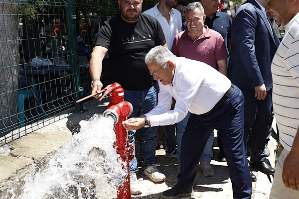 Kayseri’de Obruk Mahallesi’nin içme suyu sorunu çözüldü