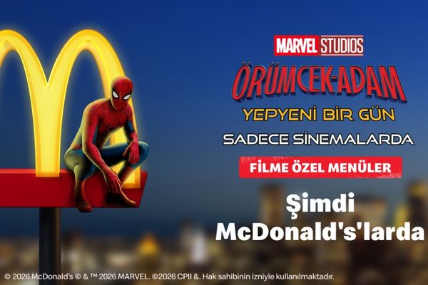 “Örümcek Adam: Yepyeni Bir Gün” efsane kahraman şimdi McDonald’s Türkiye’de
