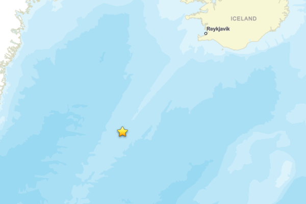 Reykjanes Sırtı’nda deprem