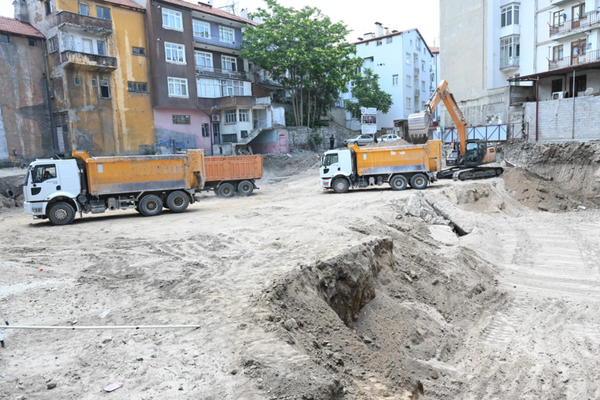 Isparta’da katlı otopark yapım çalışmaları başladı
