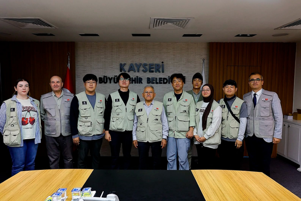 Başkan Büyükkılıç, Güney Koreli arkeologları ağırladı