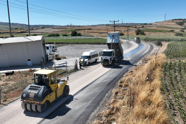 Bursa Karacabey ve Mustafakemalpaşa’da yol çalışması