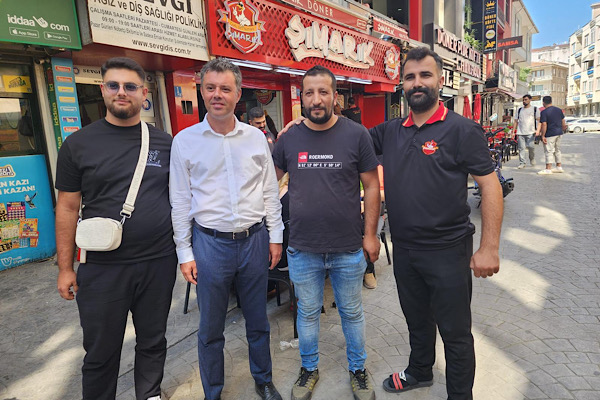 Sarıkurt, Kemalettin Mahallesi’ndeki üstyapı çalışmalarını inceledi
