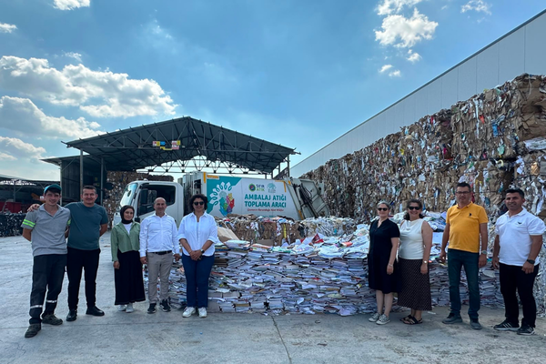 Nilüfer’de tonlarca eski kitap geri dönüşüme kazandırıldı