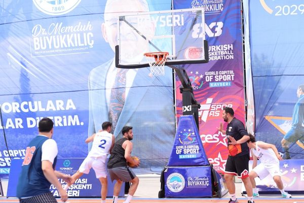 Kayseri’de FIBA 3×3 Lite Quest 2026 Turnuvası başladı