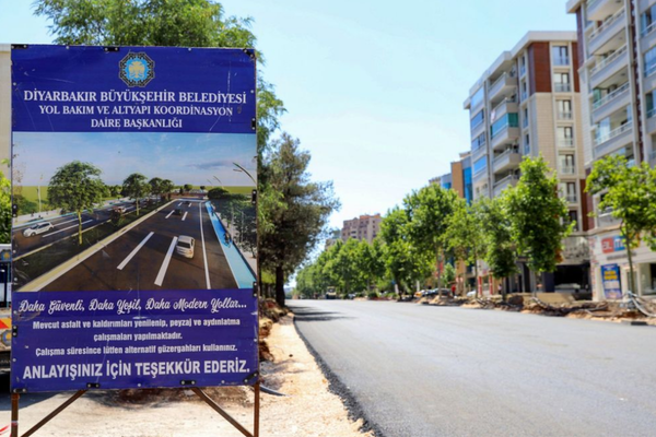 Fırat Bulvarı’nda 900 metrelik bölüm trafiğe açıldı