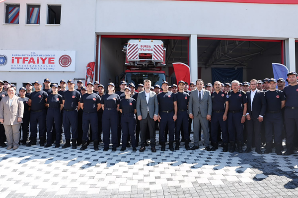 Büyükorhan’a yeni itfaiye binası açıldı