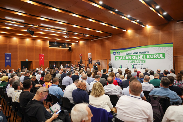 Orhan Samast, Bursa Kent Konseyi Başkanlığına seçildi