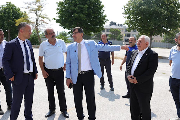 Başkan Kahveci, Kent Lokantası alanını inceledi