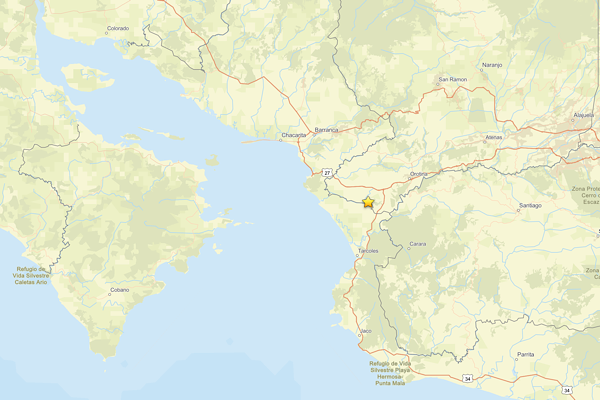 Kosta Rika’da deprem